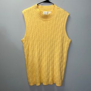 Villager Sport Woman, Liz Claiborne Cable Knit Vest